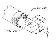 Cable enfriado por agua terminal B-5