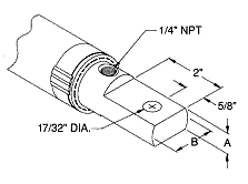 Cable enfriado por agua terminal B-6 Terminal Cable trenzado tipo B-6